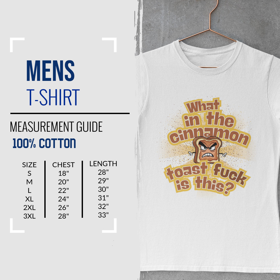 Unisex What in the Cinnamon Soft Graphic T-Shirt Cotton, Funny, Humor, Menswear, Womens