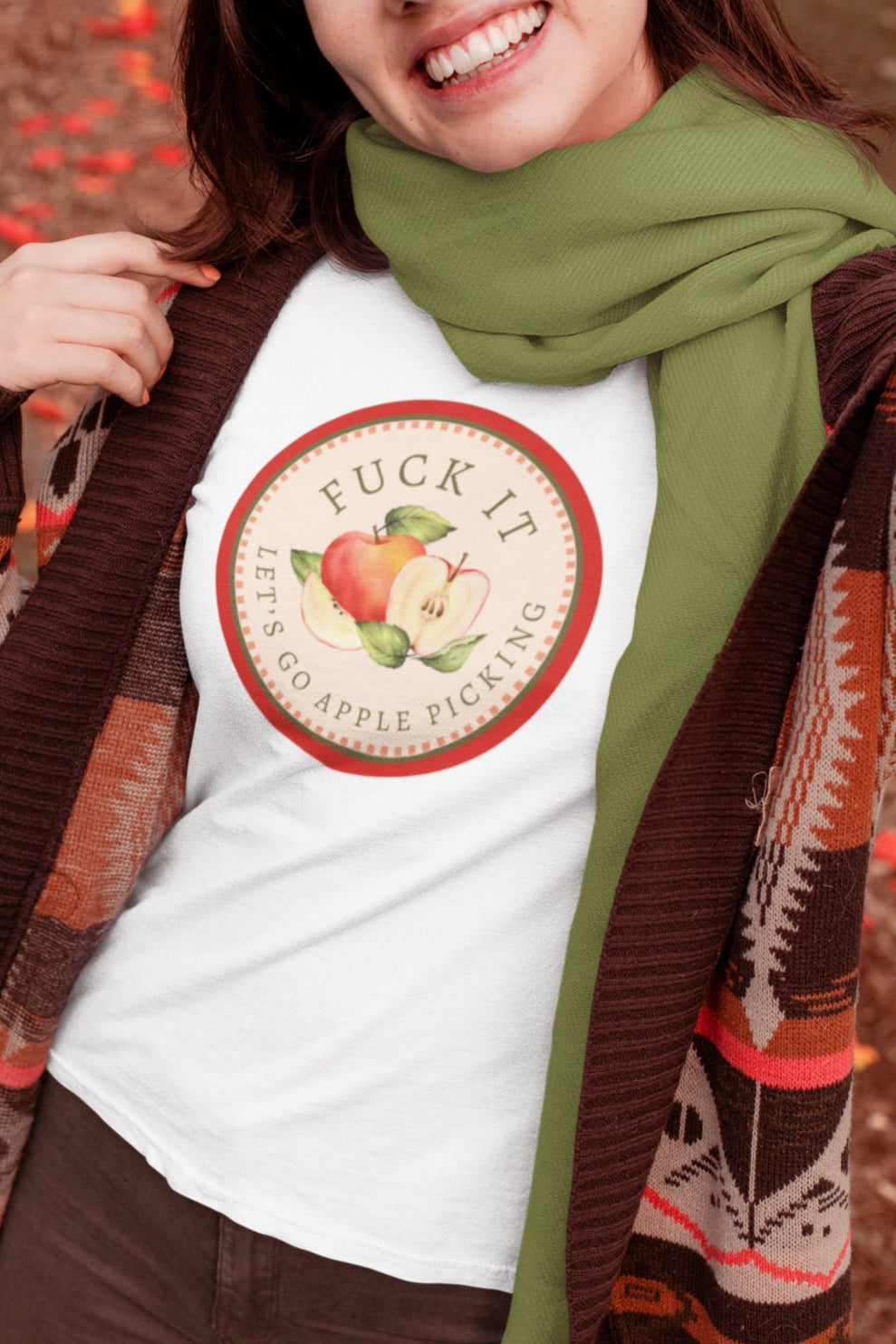Let's Go - Apple Picking T-Shirt 100% Soft Cotton, Fall, Humor, inappropriate shirts, rude shirts, Y2k Shirt, Fall Festivities